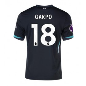 Liverpool Cody Gakpo #18 Borte skjorte 2024-25 Kortermet